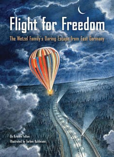 Flight for Freedom book cover in lockdown children's book reviews