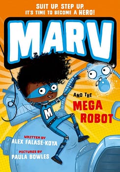 Marv and the Mega Robot cover reluctant readers review
