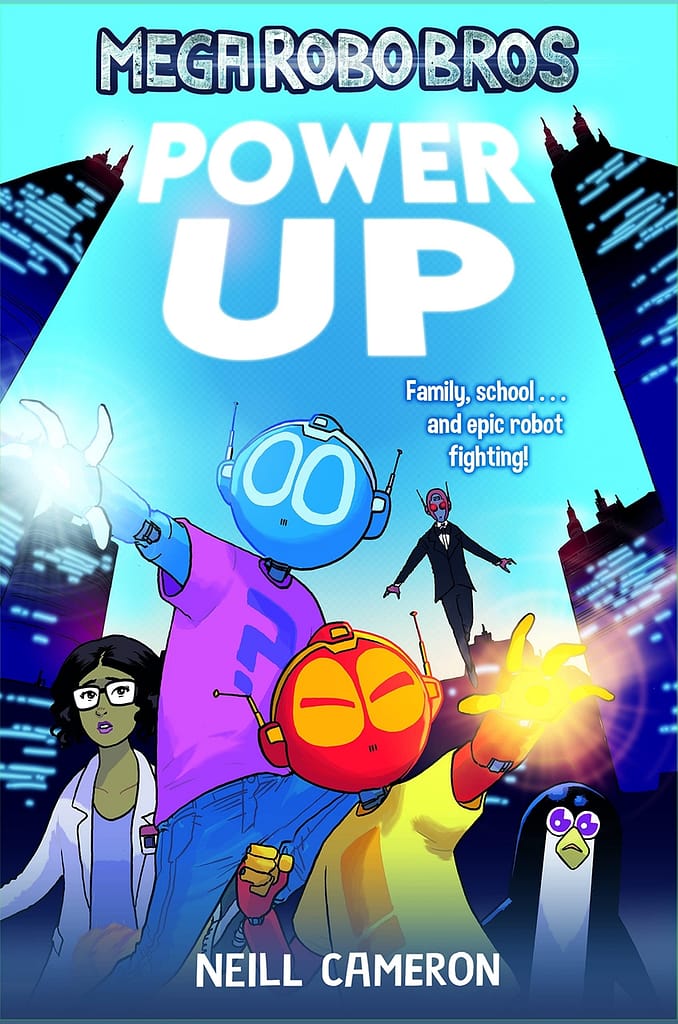 Mega Robo Bros Power Up cover graphic novels review